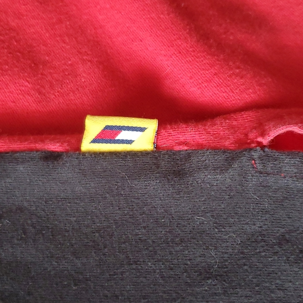 Vintage 90s Tommy Hilfiger Athletics Polo Shirt - Rare Find - Picture 6 of 10